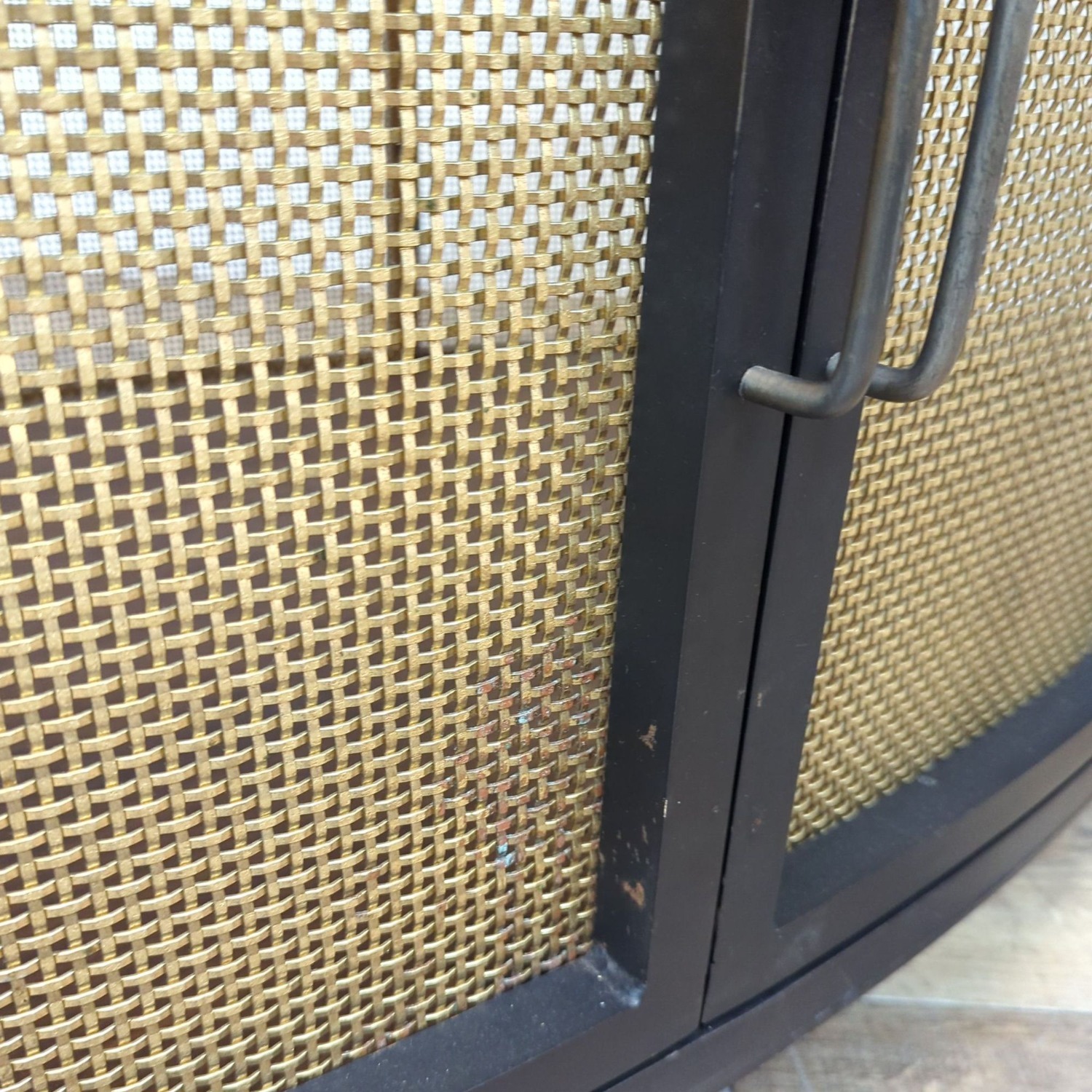 Black Wood Nightstand - image-5