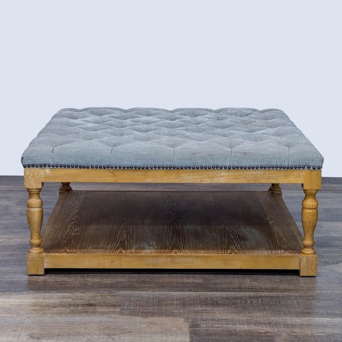 Used Classic Concepts Tufted Coffee Table for sale on AptDeco
