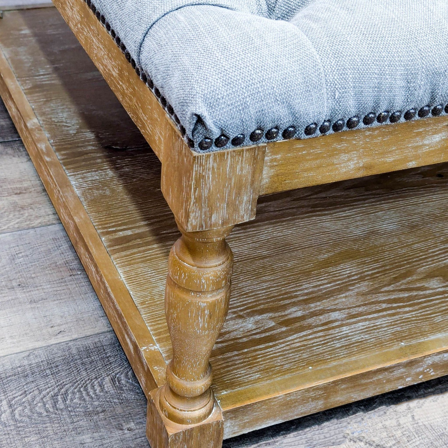 Classic Concepts Tufted Coffee Table - image-5