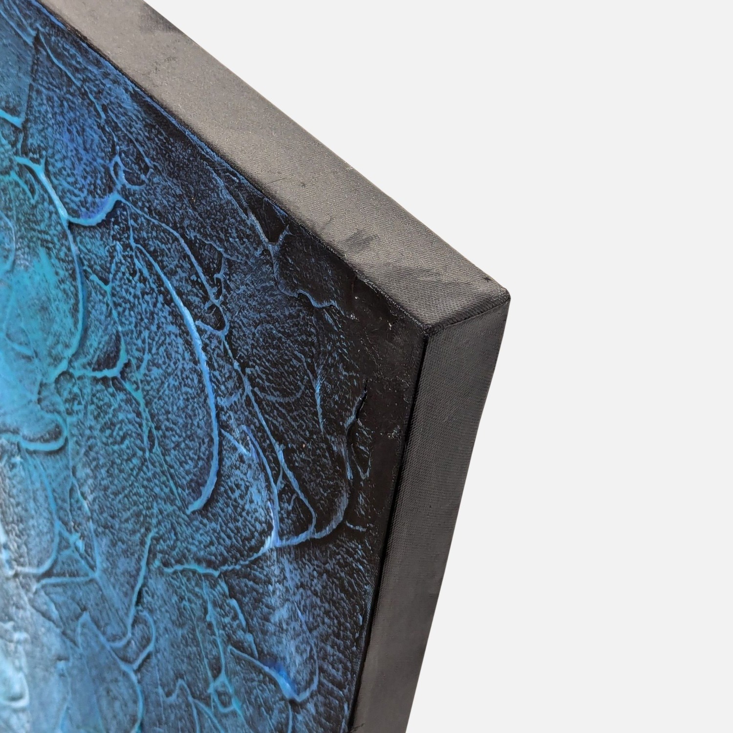 Art tree Abstract ‚ÄúBrown Circle‚ Oil Painting  - image-3