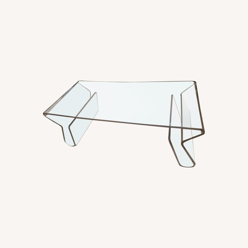 Used Acrylic Coffee Table for sale on AptDeco