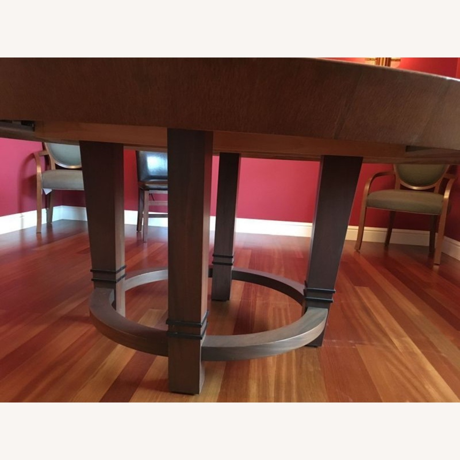 Custom Bird's Eye Maple Dining Table	 - image-2