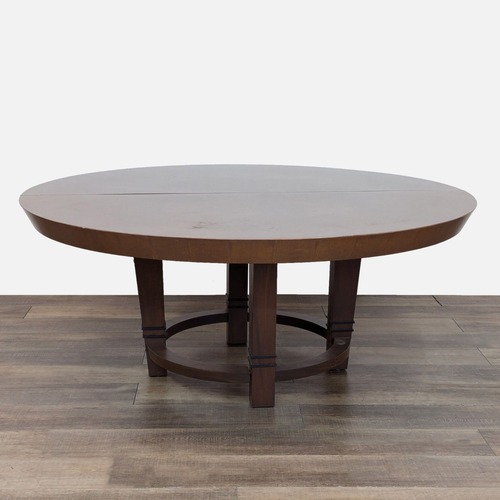 Used Custom Bird's Eye Maple Dining Table	 for sale on AptDeco