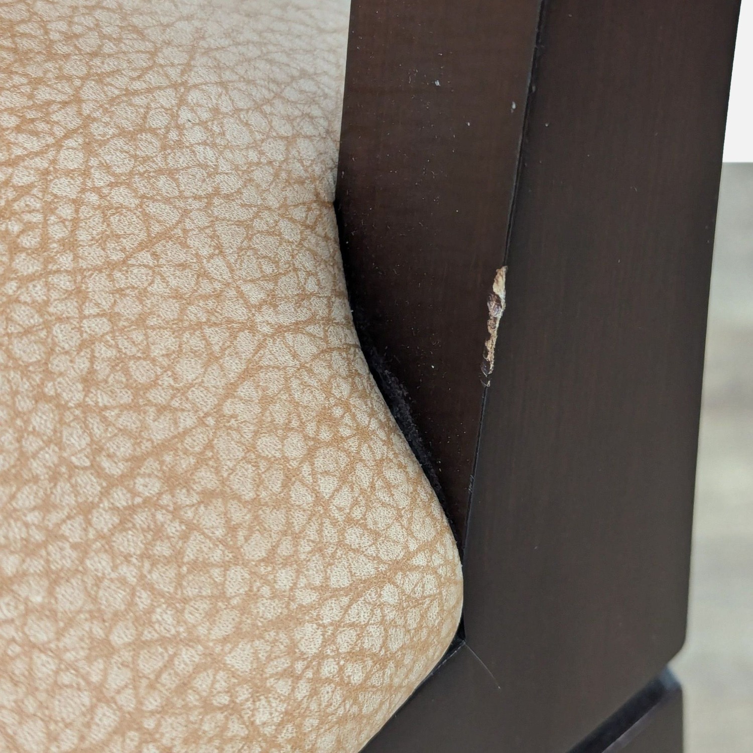 Berman Rosetti Grid Swivel Leather Bar Stool - image-9