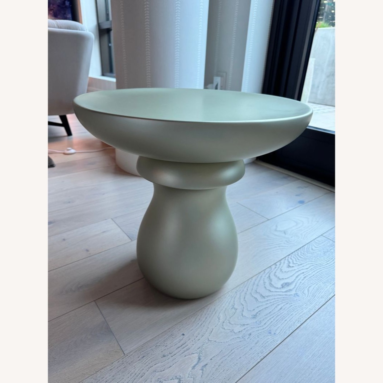 Roche Bobois Chess End Table in Matte Gold - image-7