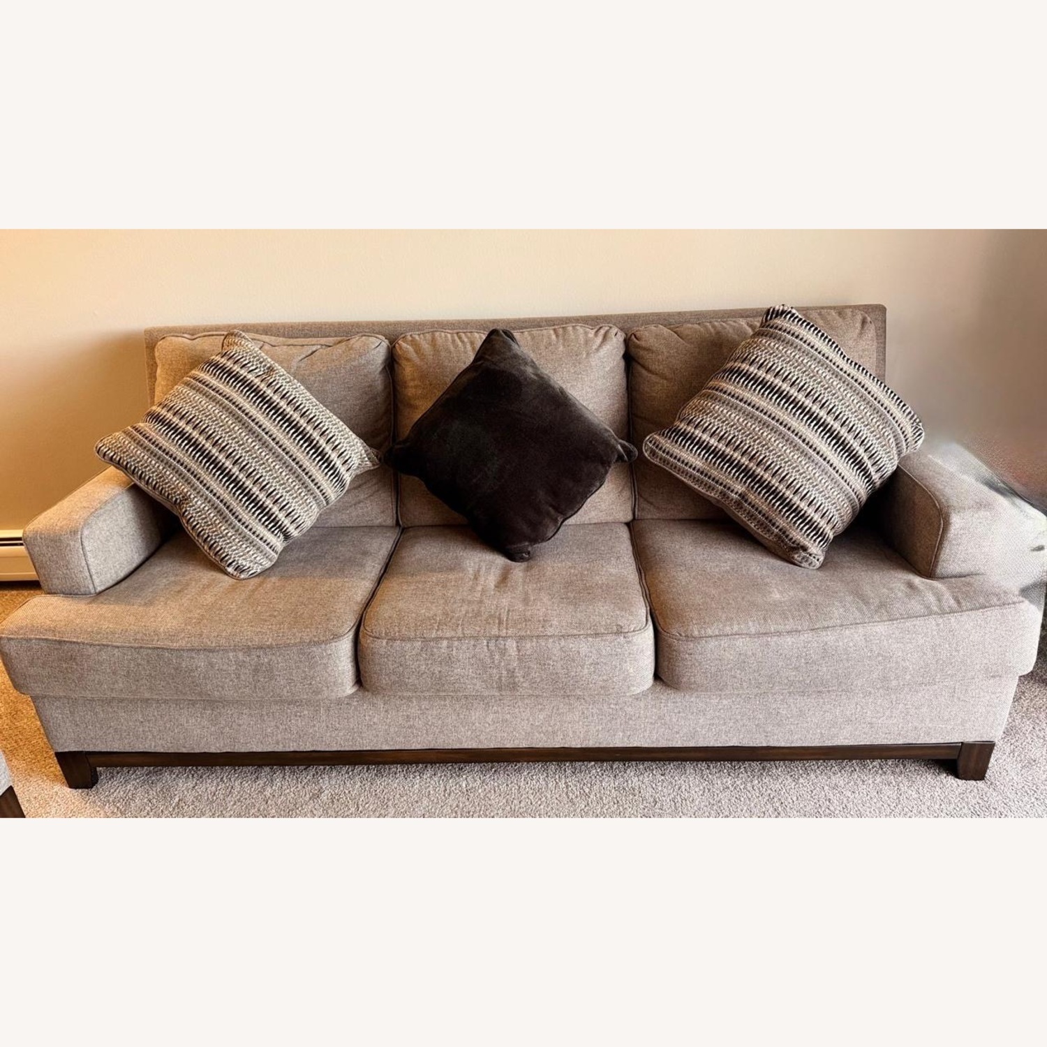 Ashley Furniture Light Gray 3+ Seater Sofa - image-2