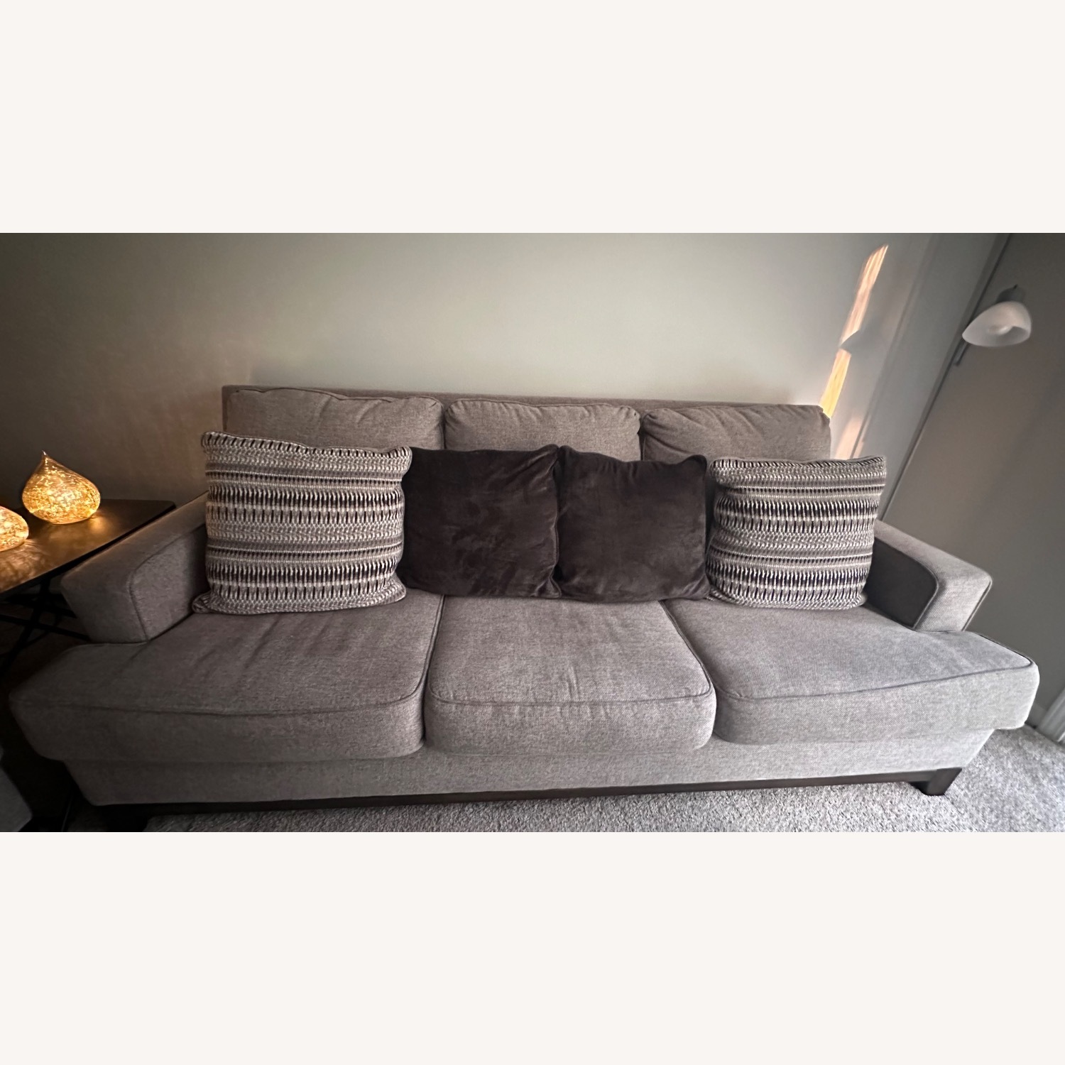 Ashley Furniture Light Gray 3+ Seater Sofa - image-3
