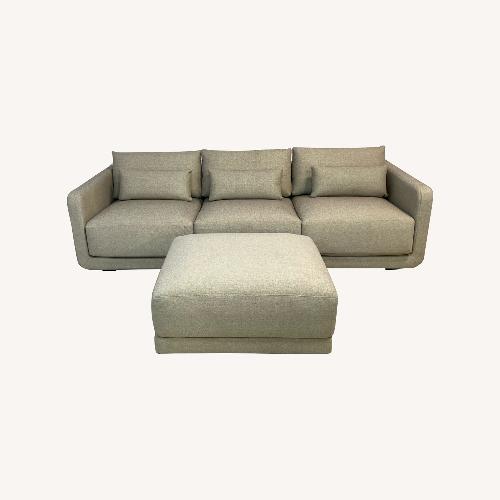 Used BenchMade Eva Sofa and Ottoman for sale on AptDeco