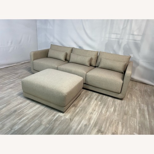Used BenchMade Eva Sofa and Ottoman for sale on AptDeco