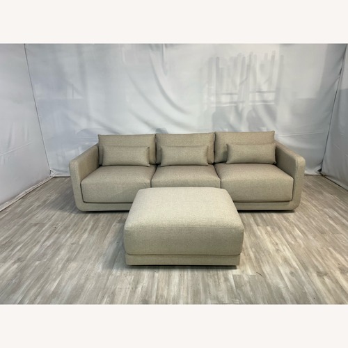 Used BenchMade Eva Sofa and Ottoman for sale on AptDeco