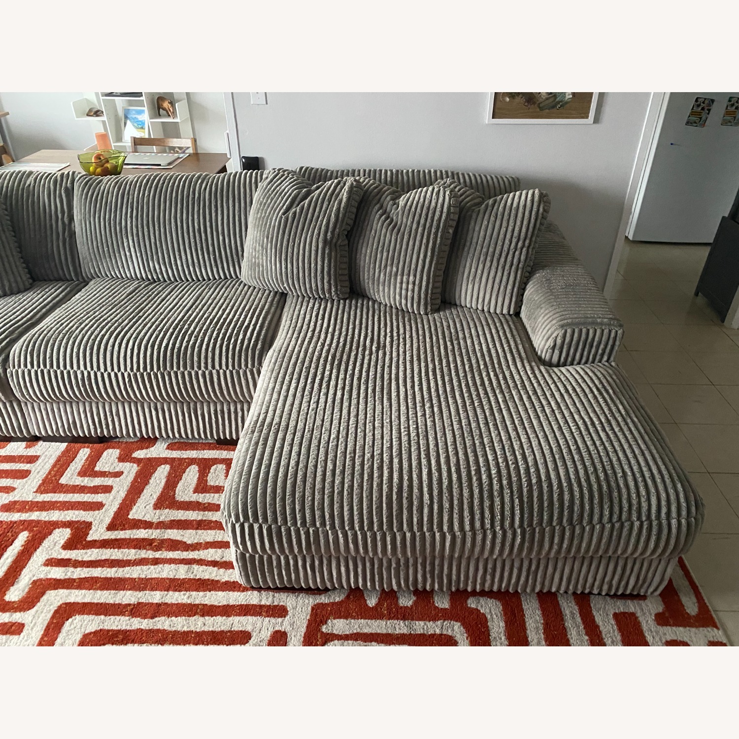 Ashley Furniture Lindyn Fabric 3+ Piece Sectional - image-6