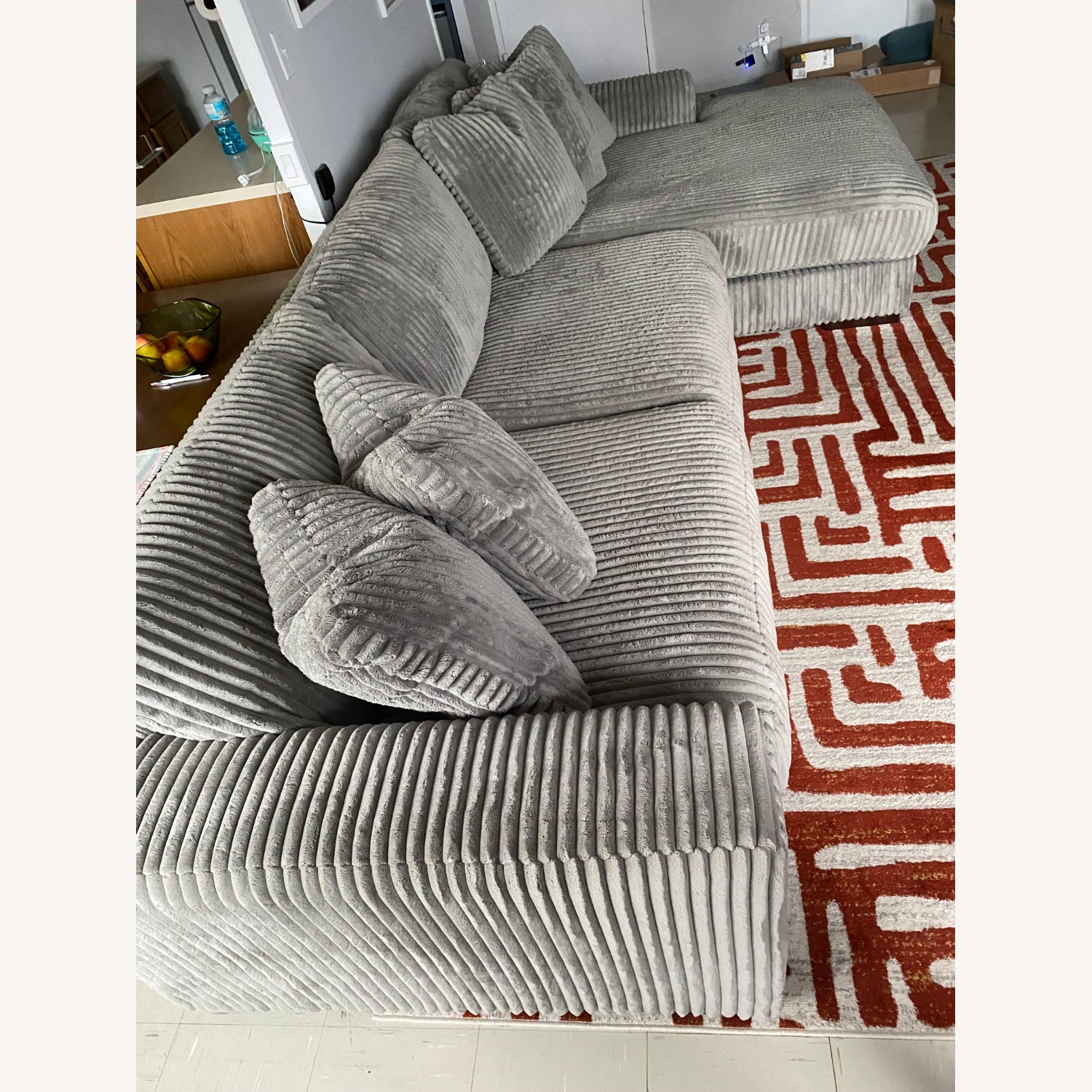 Ashley Furniture Lindyn Fabric 3+ Piece Sectional - image-8