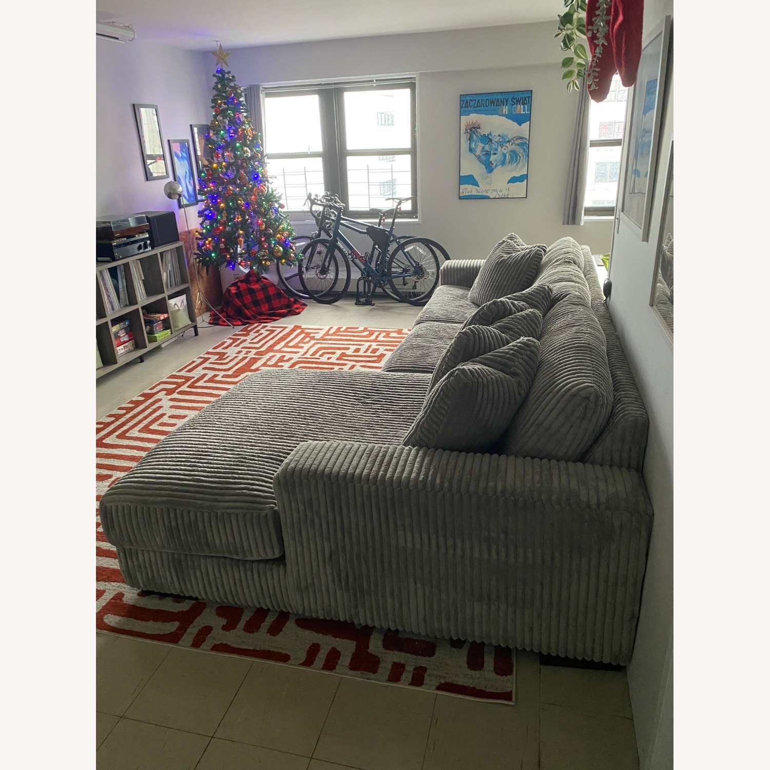 Ashley Furniture Lindyn Fabric 3+ Piece Sectional - image-5