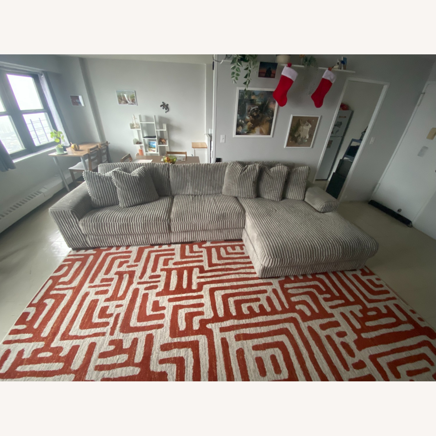 Ashley Furniture Lindyn Fabric 3+ Piece Sectional - image-2