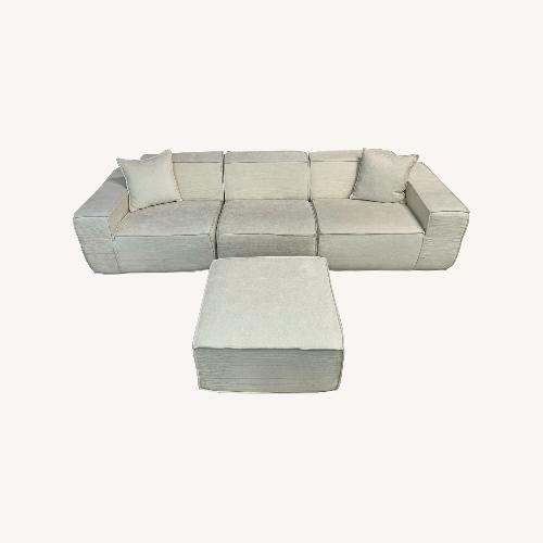 Used Rove Lab M1 Sofa 3 Seater with Ottoman for sale on AptDeco