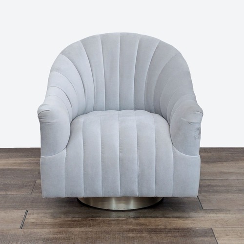 Used Springsteen Modern Velvet Swivel Chair  for sale on AptDeco