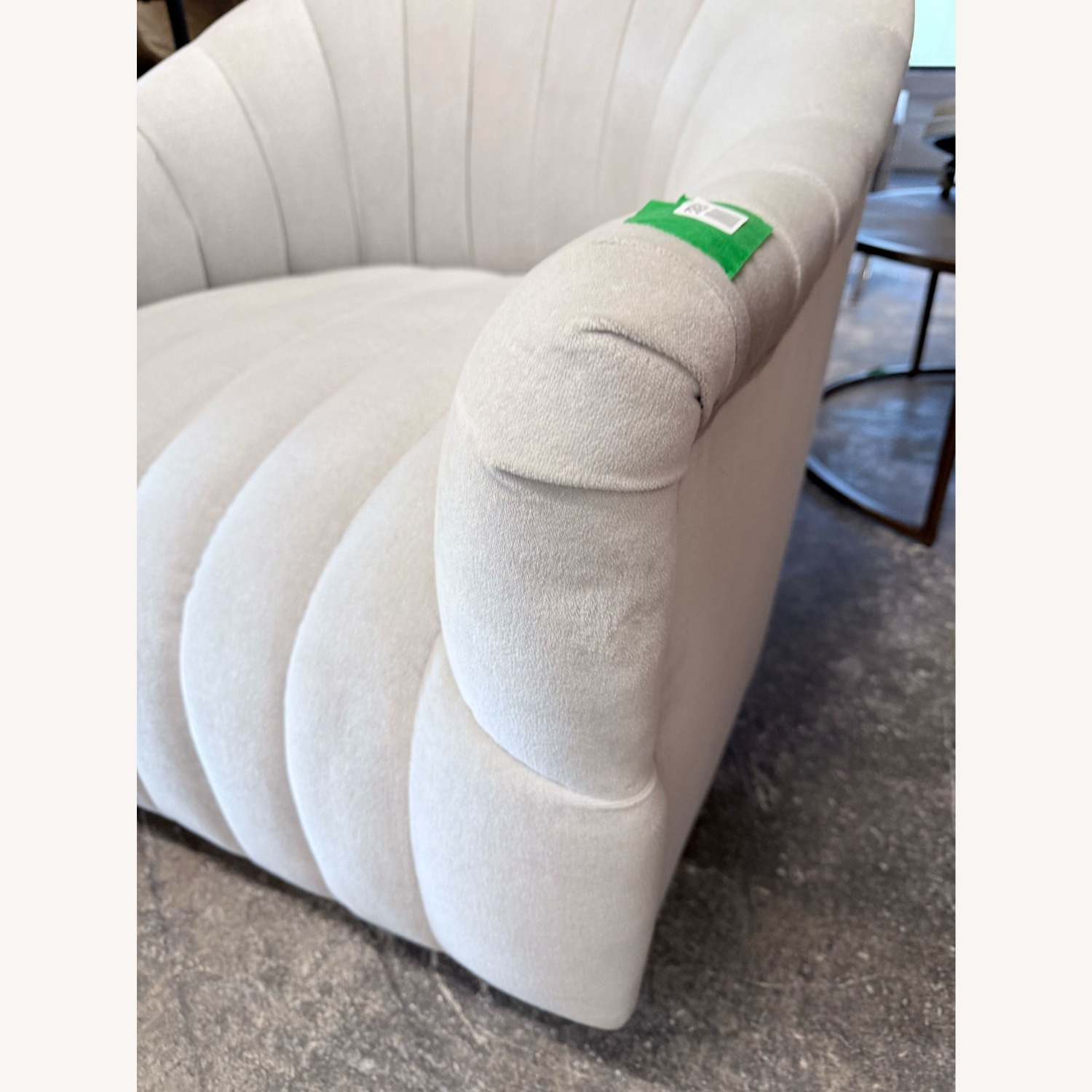 Springsteen Modern Velvet Swivel Chair  - image-9