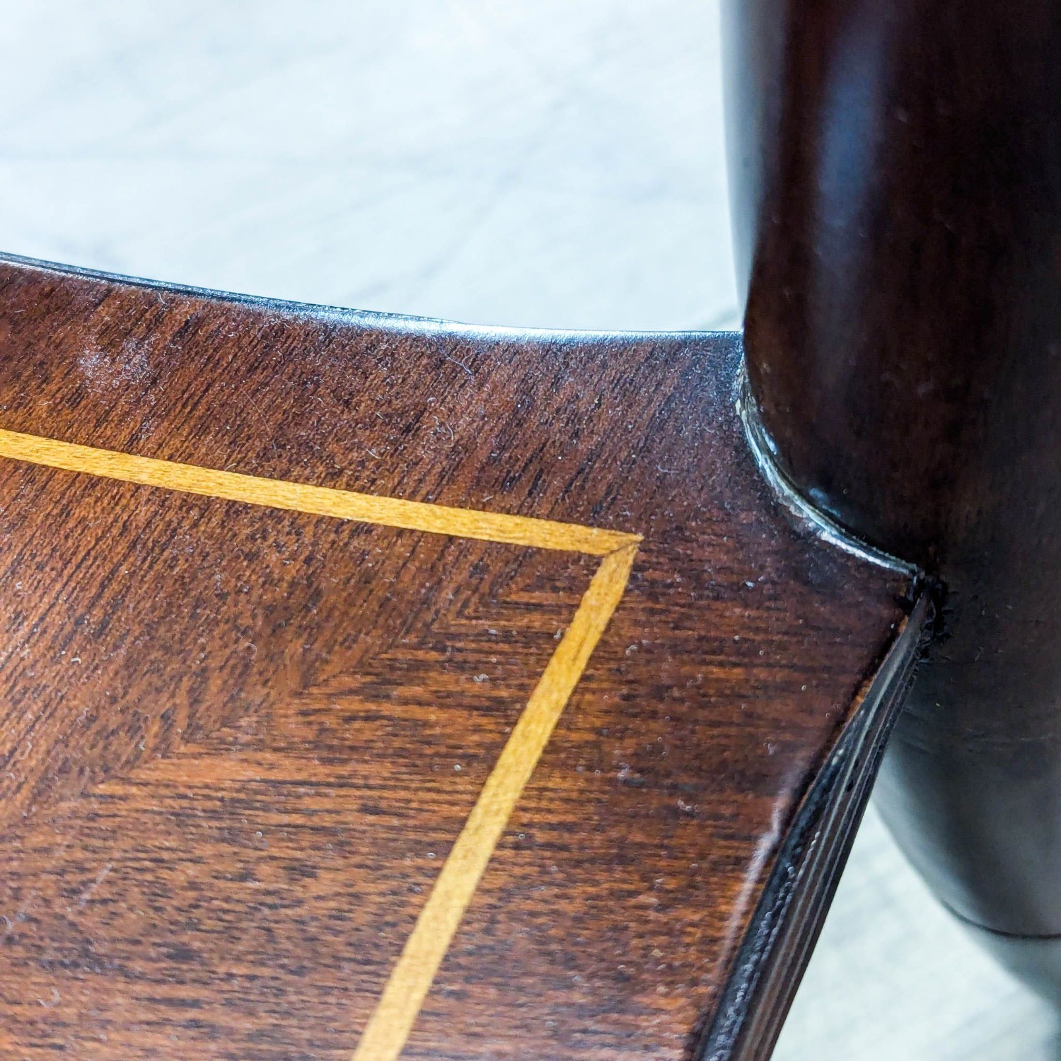 Glass Top Coffee Table with Inlaid Shelf	 - image-7