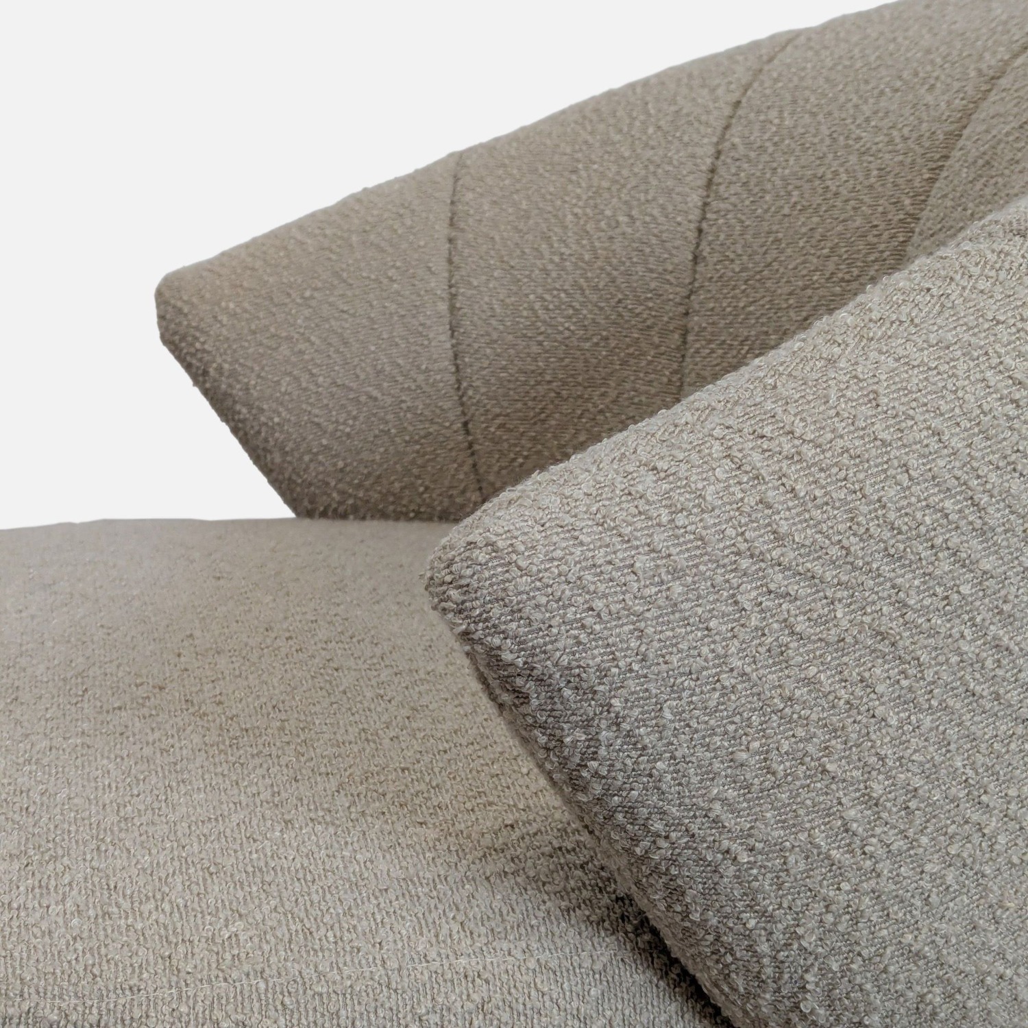 Perigold Ciel Modern Boucle Lounge Chair - image-6