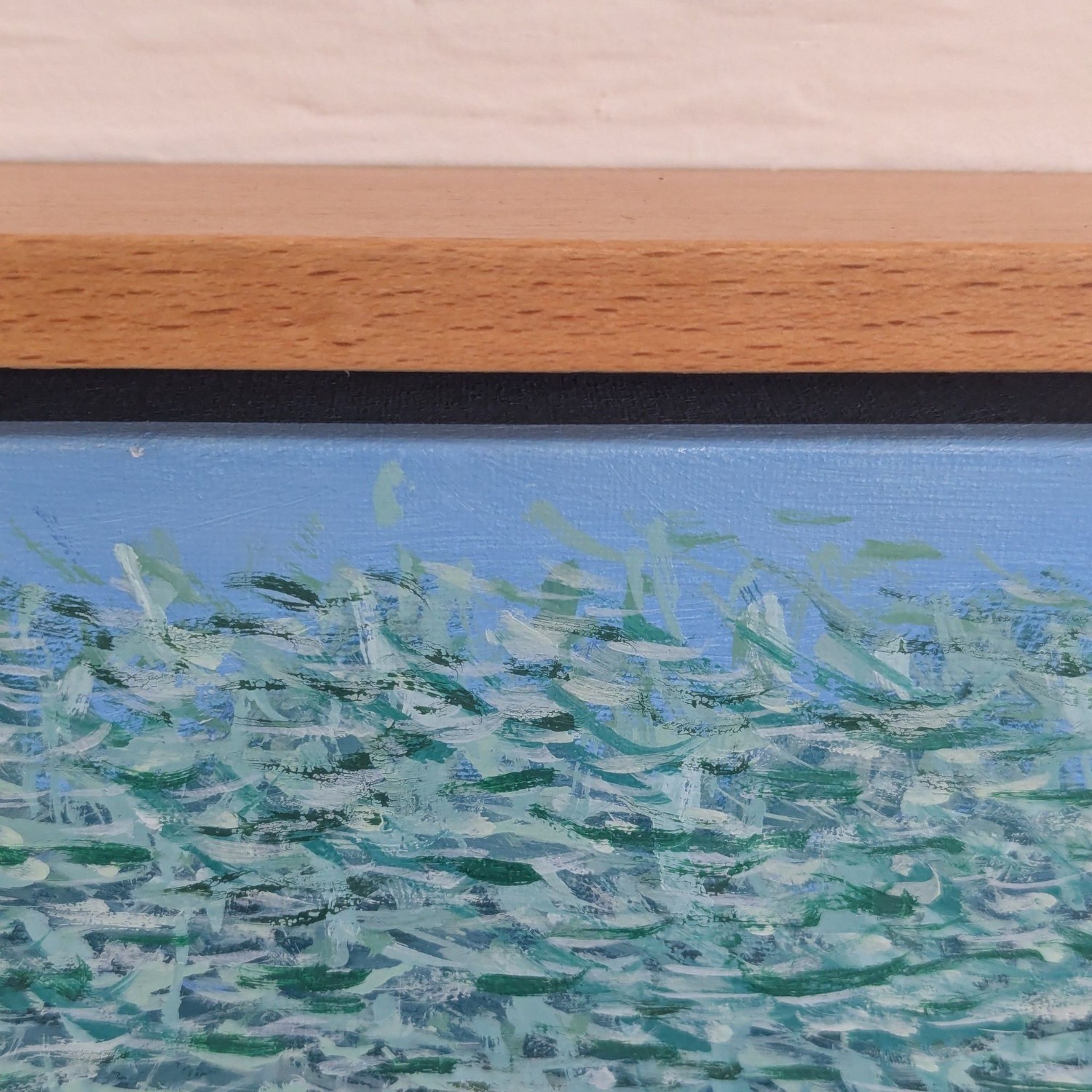 Forest Impression‚Original Oil on Canvas by Kim - image-5