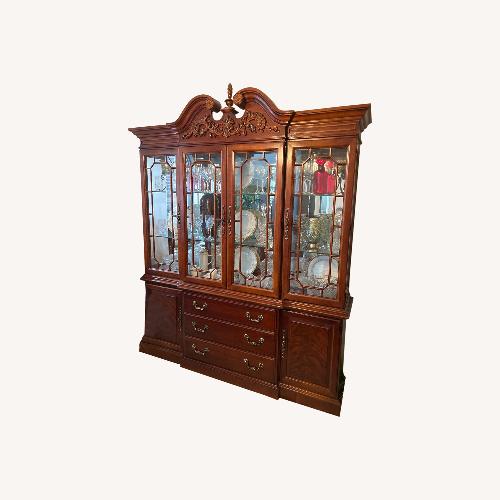Used Wood China Cabinet  for sale on AptDeco