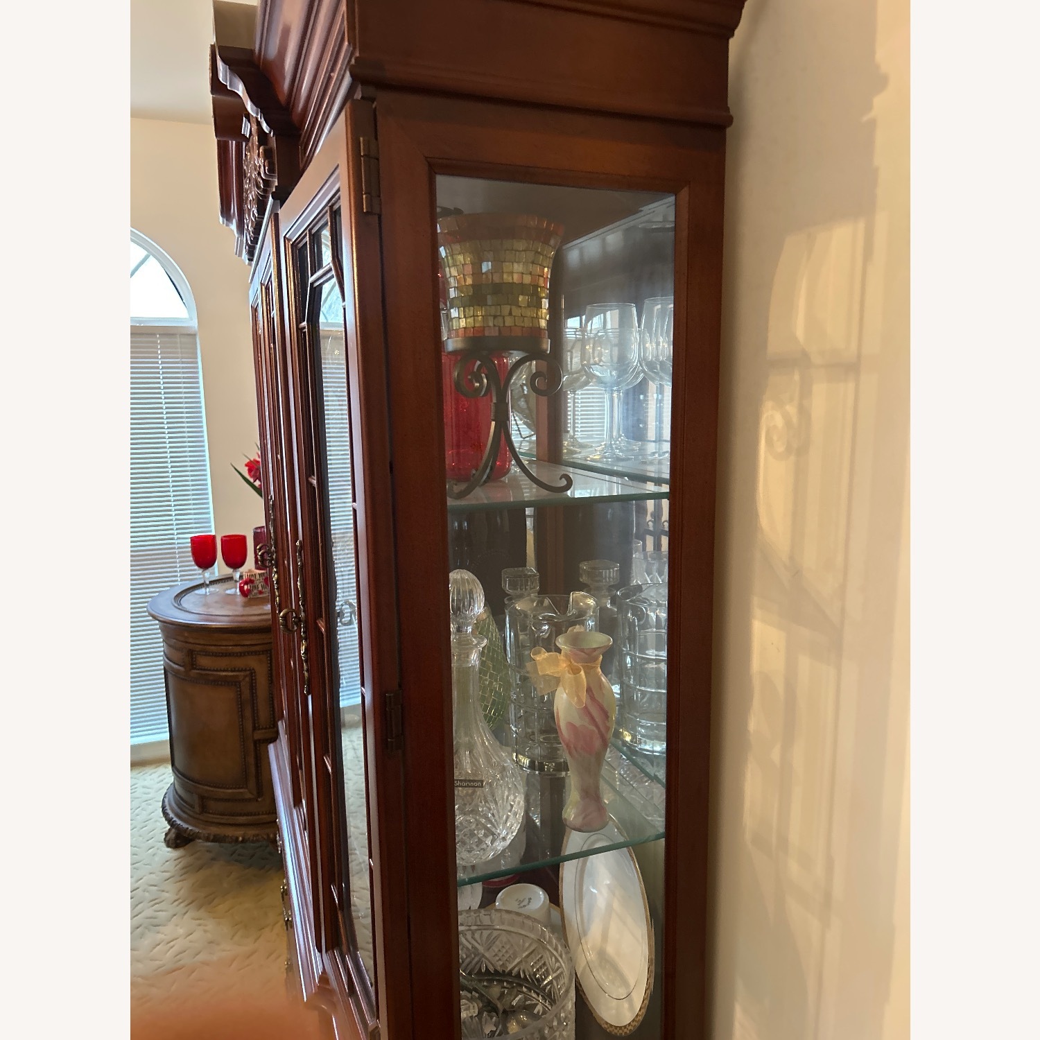 Wood China Cabinet  - image-3