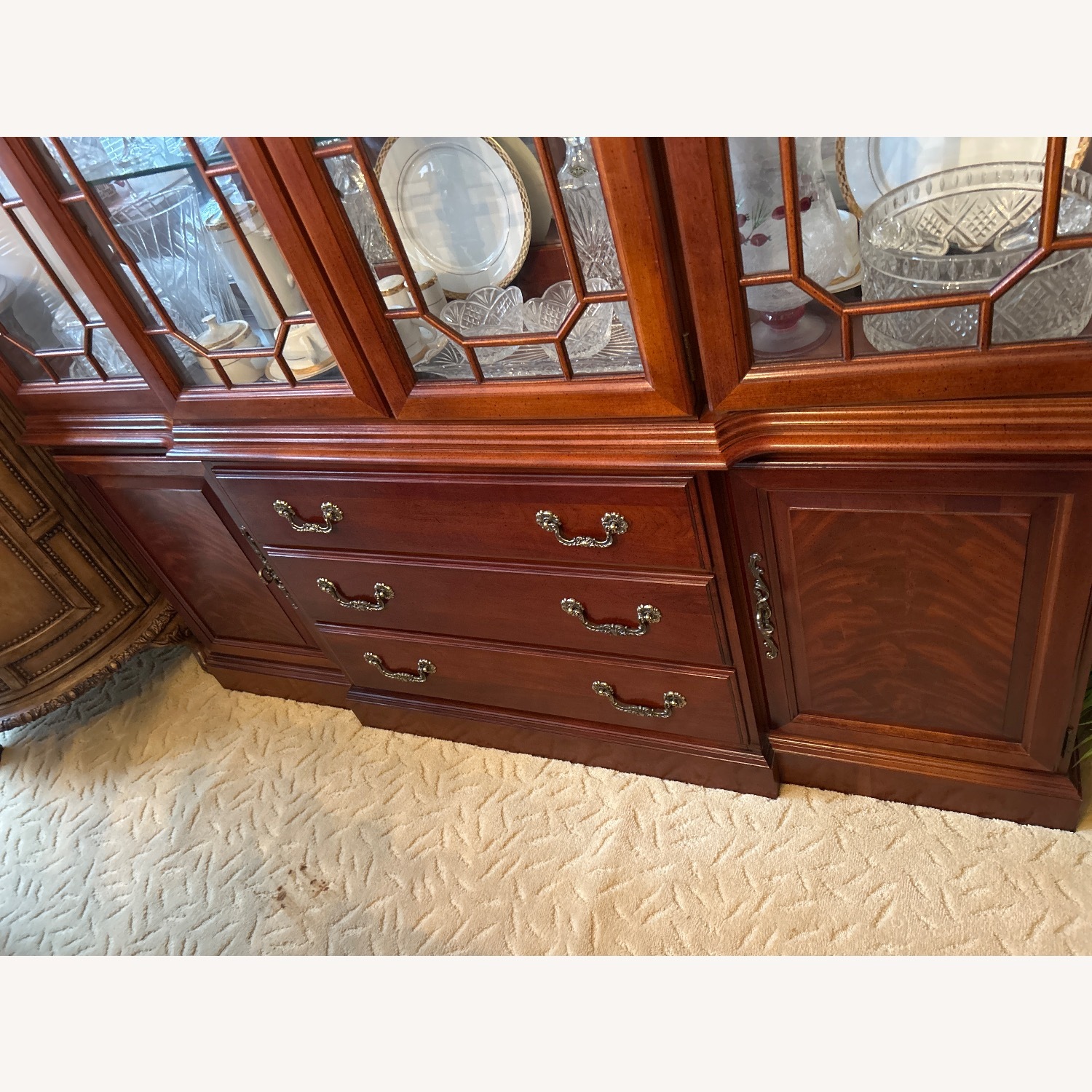 Wood China Cabinet  - image-5