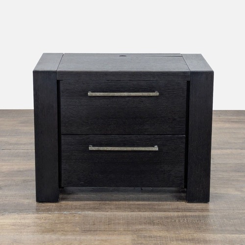 Used Metropolitan Home Tocara Two Drawer Nightstand for sale on AptDeco