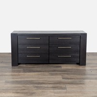 Metropolitan Home Wood Six Drawer Cabinet 