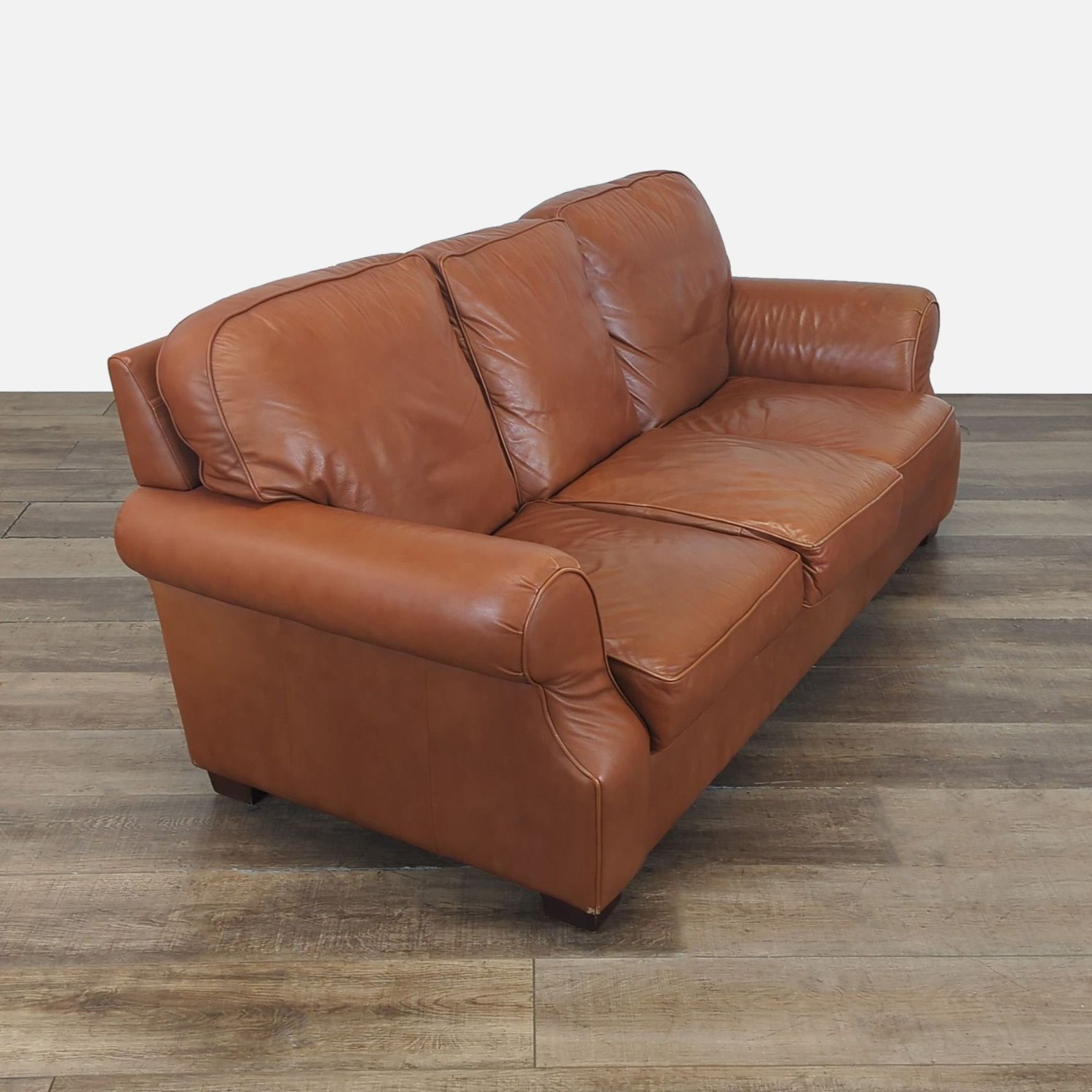 Moran Classic 3-Seat Leather Sofa - image-2