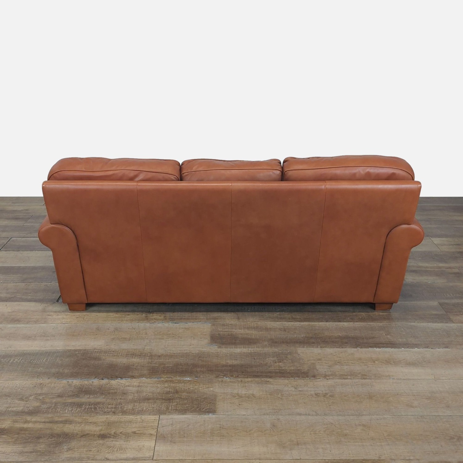 Moran Classic 3-Seat Leather Sofa - image-5