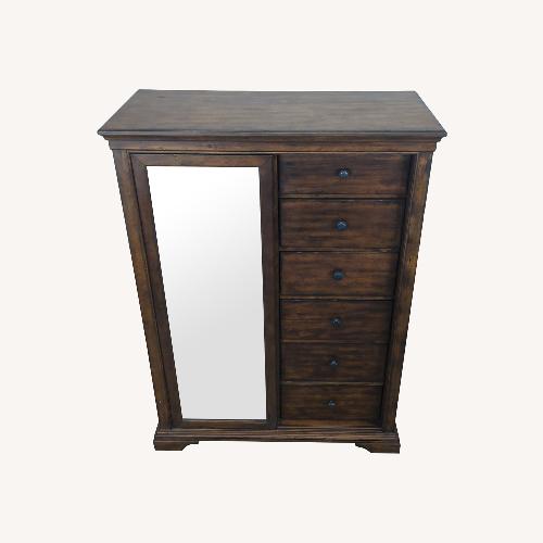 Used Klaussner Classic Dresser with Sliding Mirror for sale on AptDeco