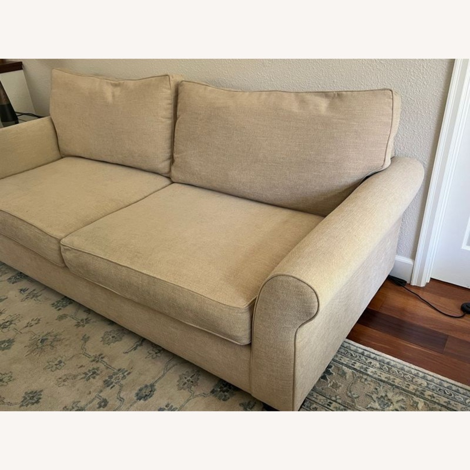 Pottery Barn Transitional Loveseat - image-9