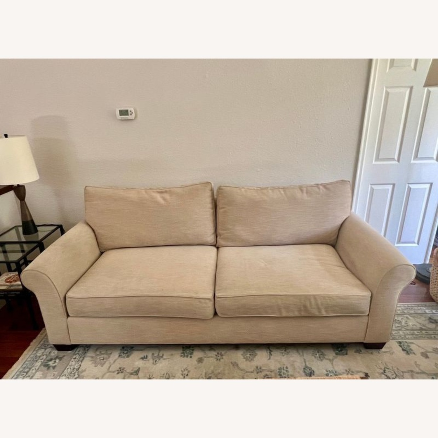 Pottery Barn Transitional Loveseat - image-10