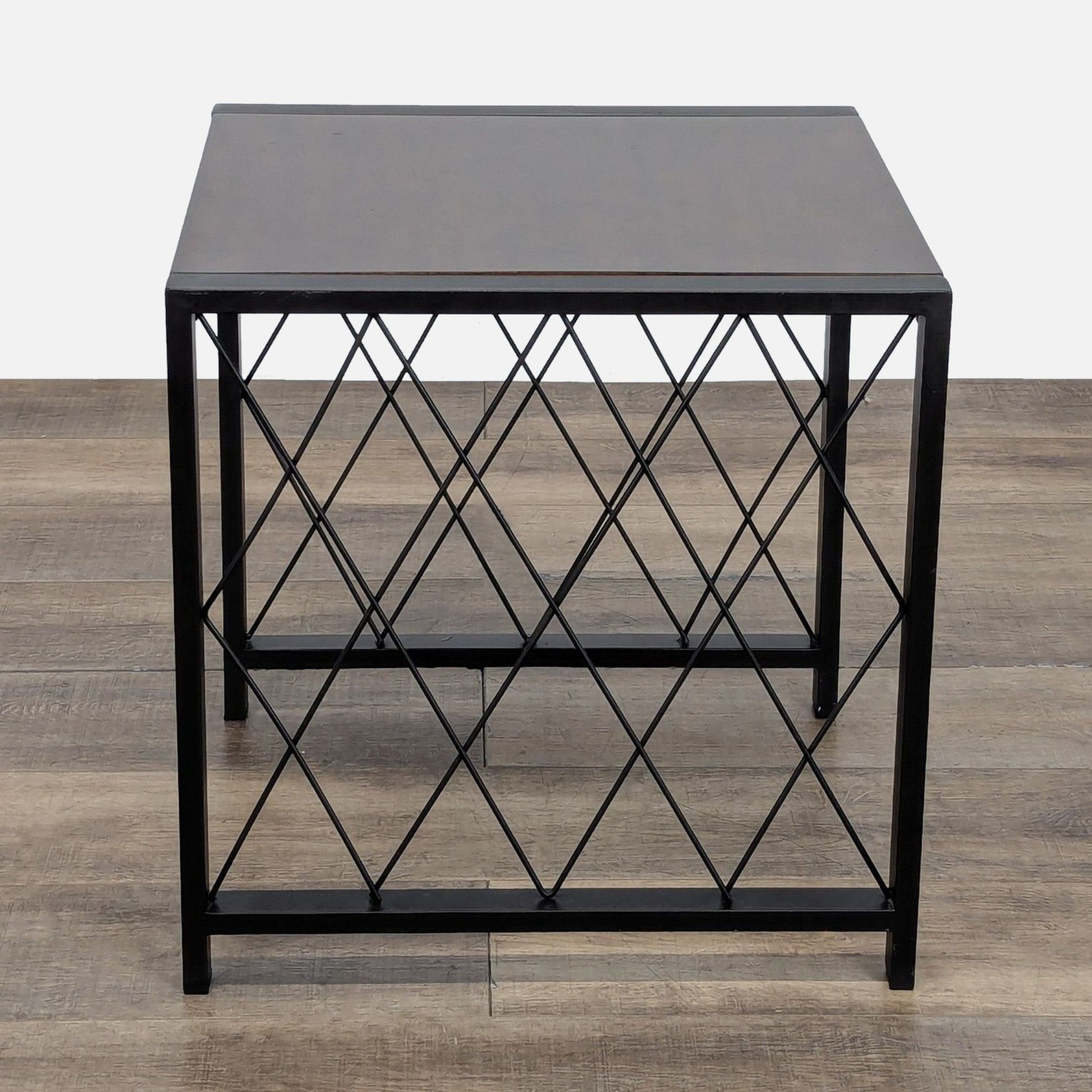 Ashley Furniture Metal & Wood End Table - image-5