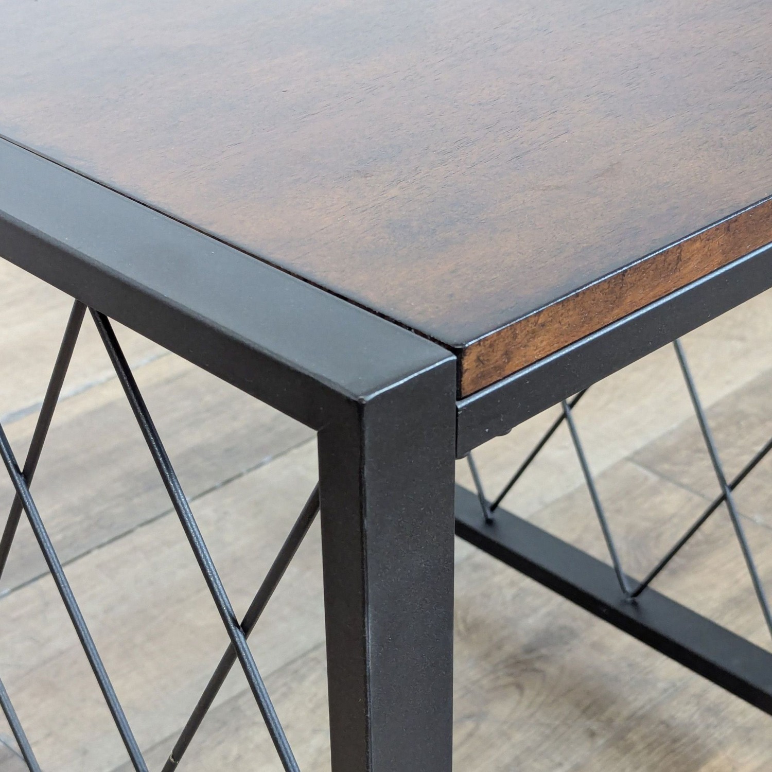 Ashley Furniture Metal & Wood End Table - image-7