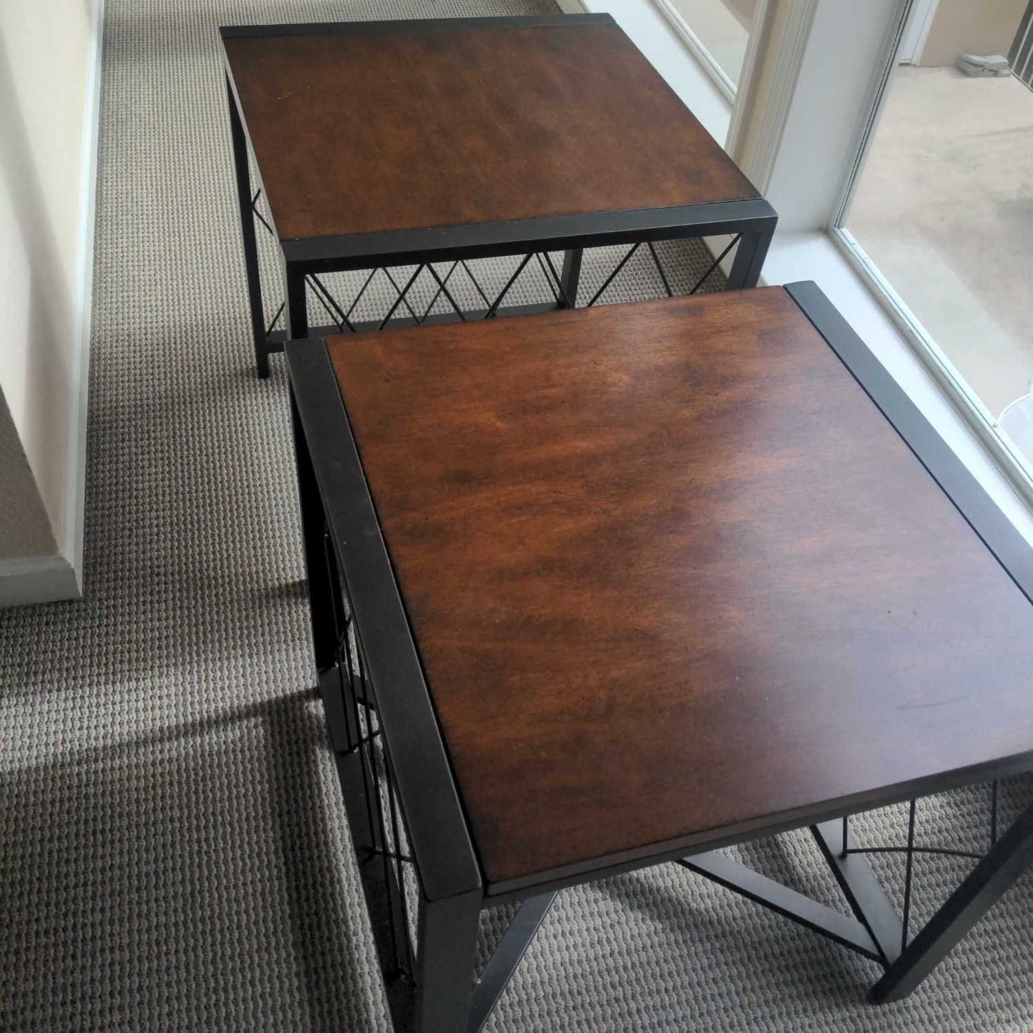 Ashley Furniture Metal & Wood End Table - image-3