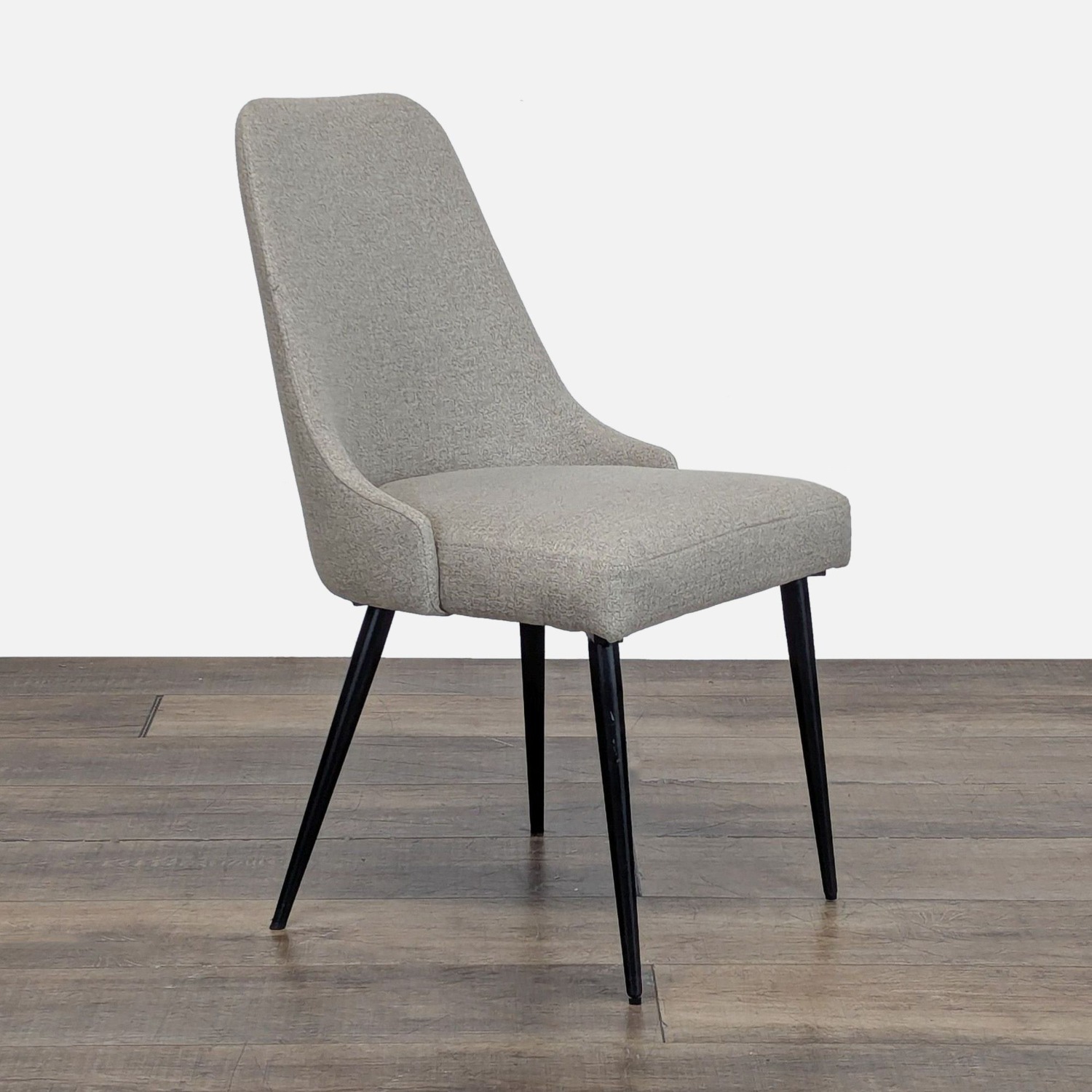 Mid-Century Fabric Upholstered Dining Chair - image-2