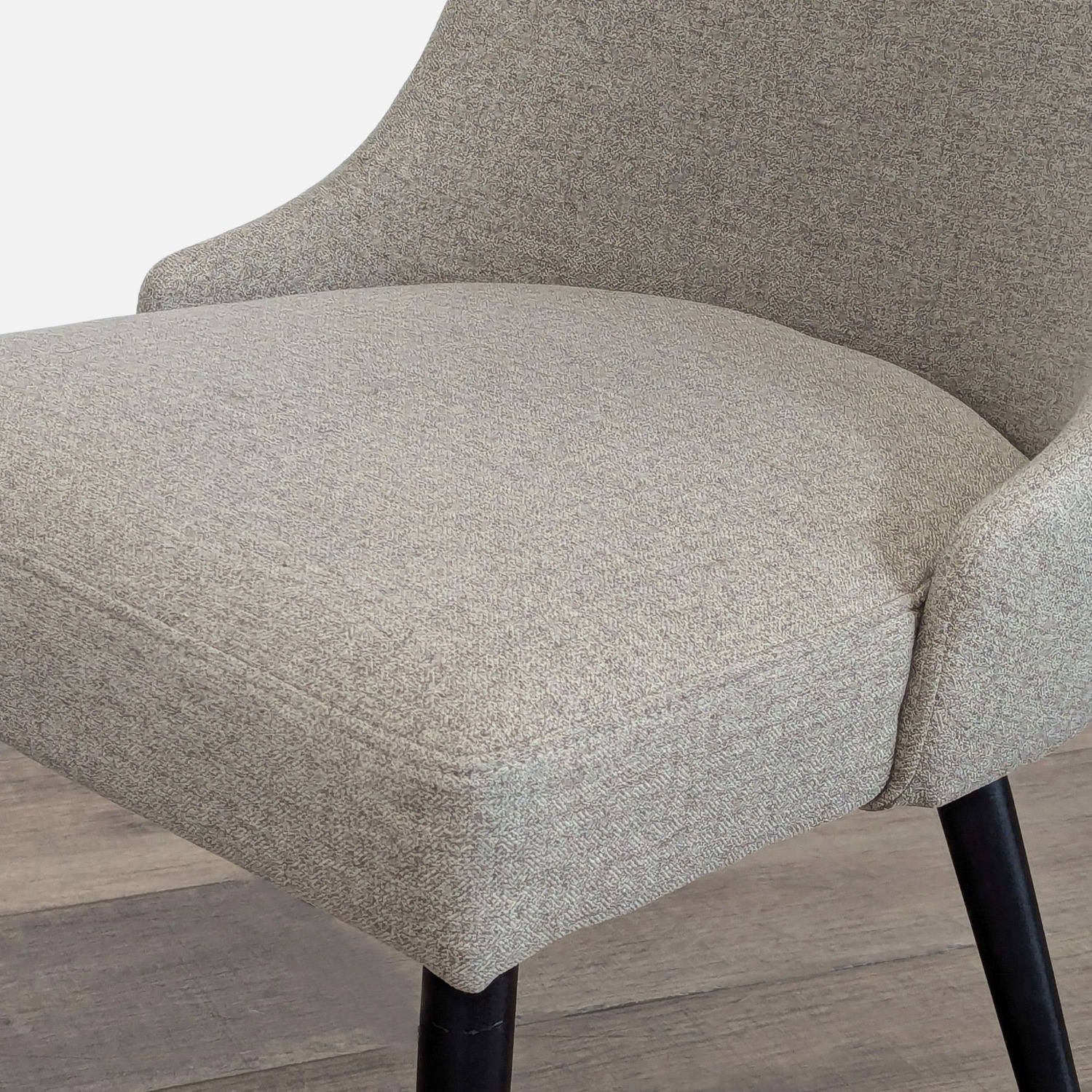 Mid-Century Fabric Upholstered Dining Chair - image-7