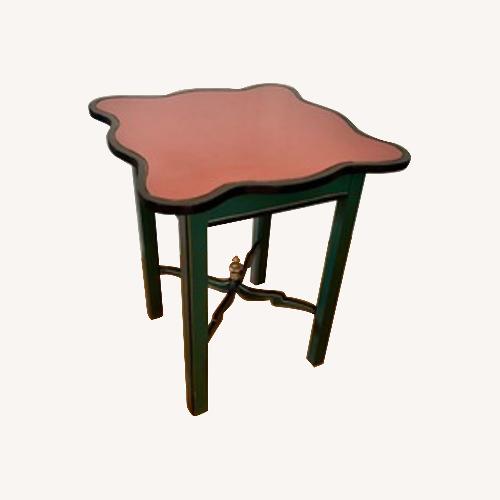 Used Whimsical Cottagecore Side/Game Table for sale on AptDeco