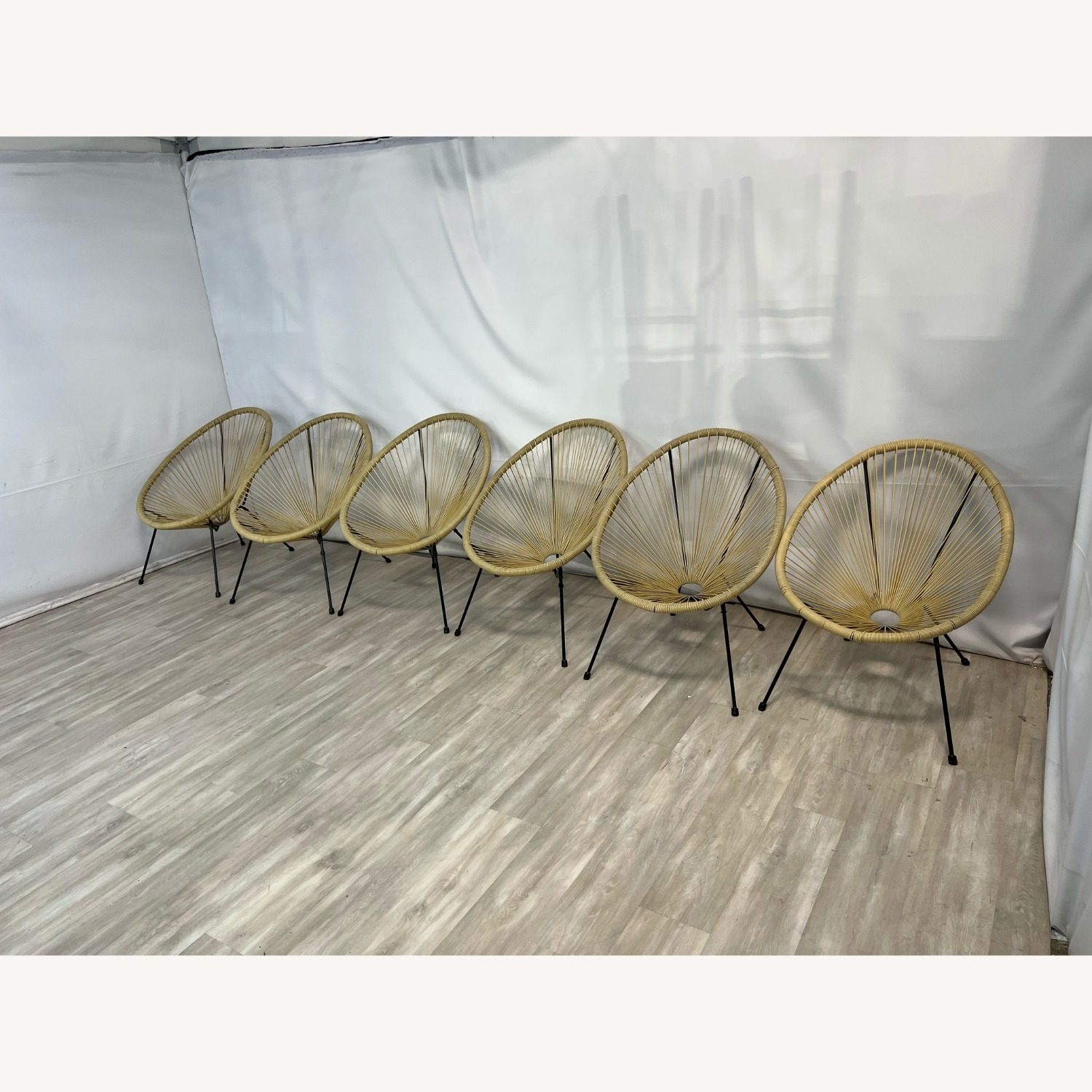 AllModern Outdoor Hammock Patio Chair Set of 6 - image-1