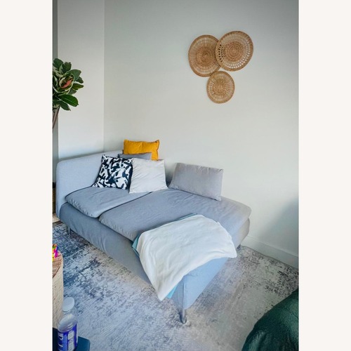 Used IKEA Light Gray 2 Seater Sofa for sale on AptDeco