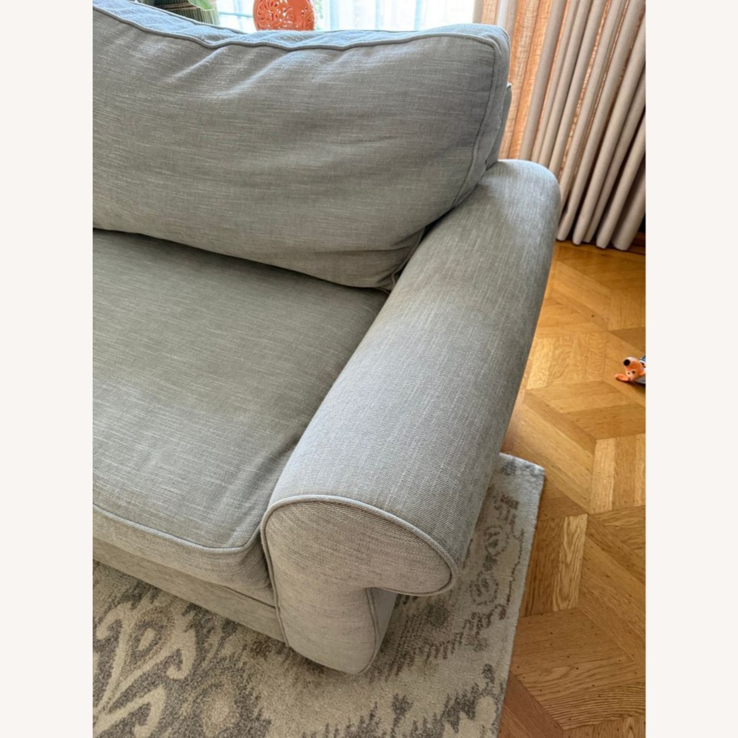 Pottery Barn Pearce Transitional Roll Arm Sofa - image-2