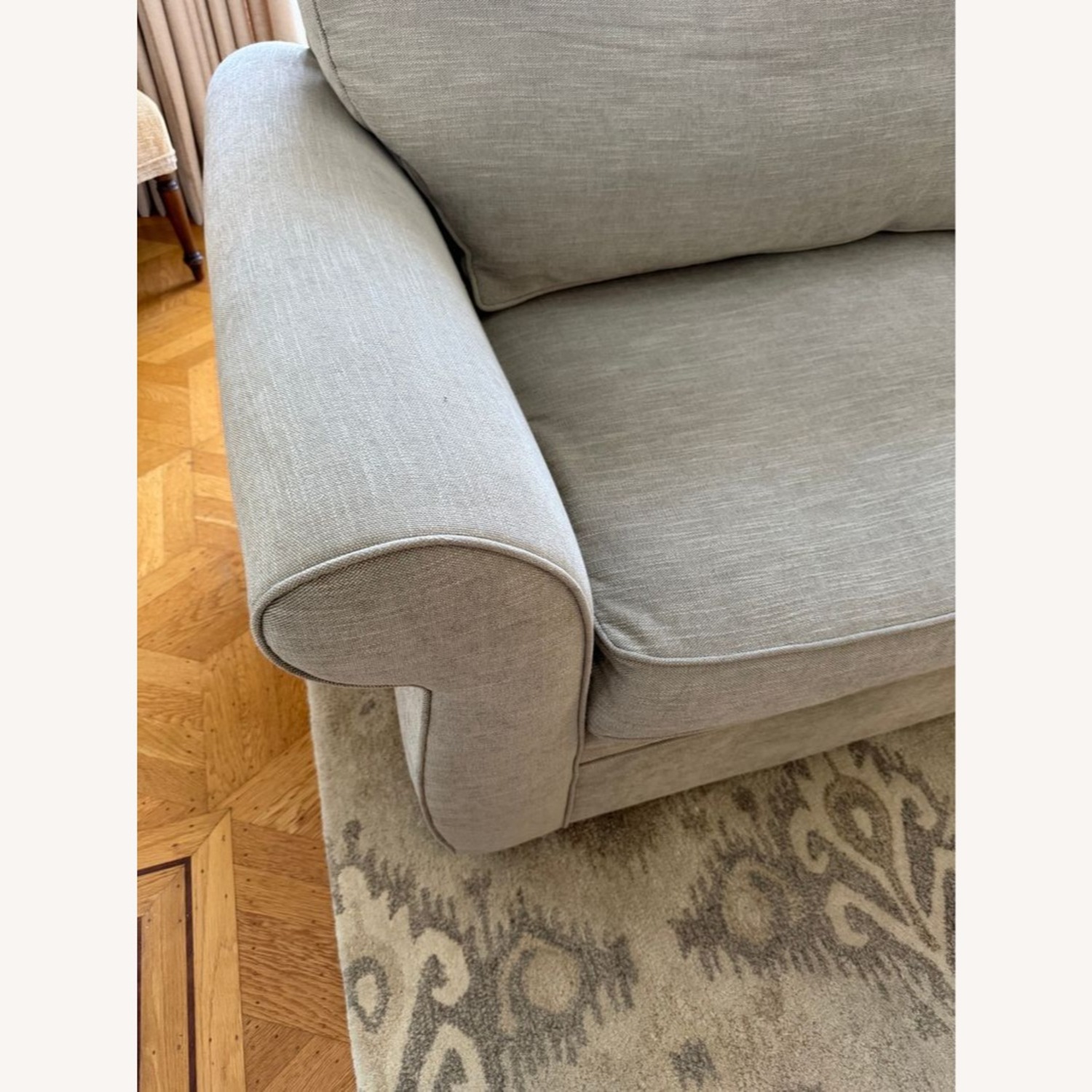 Pottery Barn Pearce Transitional Roll Arm Sofa - image-1