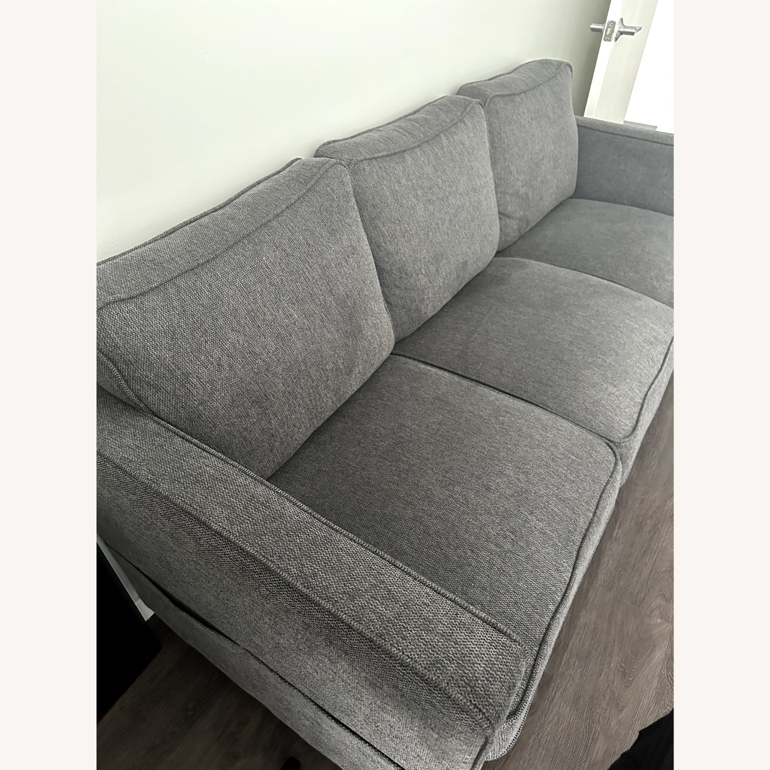 Wayfair Hana Dark Gray 3+ Seater Sofa - image-3
