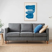 Wayfair Hana Dark Gray 3+ Seater Sofa