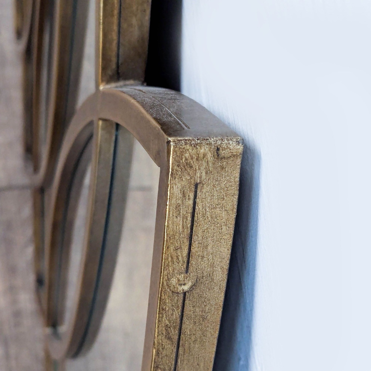 Metal Repeat Design Mirror - image-4