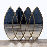 Metal Repeat Design Mirror