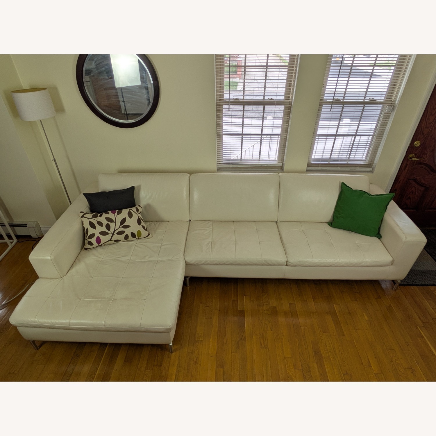 Natuzzi Leather Sofa - image-2