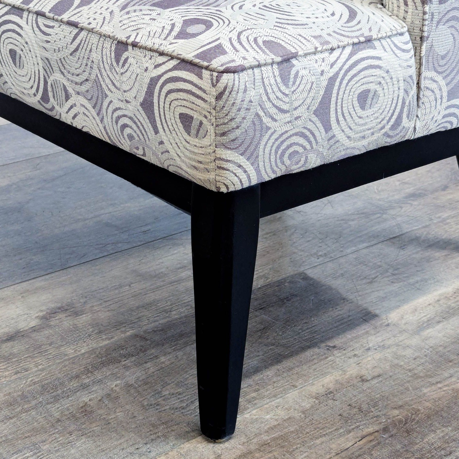 Crate & Barrel Grayson Barrel Back Chairn - image-6